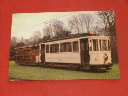 BRUXELLES  - Tram  - Motrice 1969 Et Baladeuse  29  - (1945) - Vervoer (openbaar)