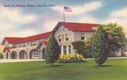 Texas Amarillo Santa Fe Railway Station - Amarillo