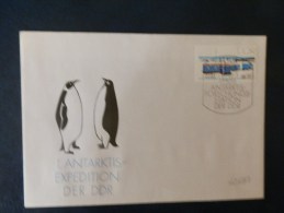 42/861   FDC   DDR - Expéditions Antarctiques