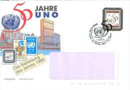 UNO Genf Schweiz 0,80 F.S. 50 Jahre UNO SST 1.1.1995 Briefmarken - Brieven En Documenten