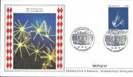 ZMonFDC31 - MONACO 1992 - LA Belle ENVELOPPE  FDC  'PREMIER JOUR' Du 20-10-1992 - Parfait Etat --  FAUNE : Phytoplancton - Covers & Documents