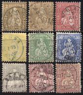 SWITZERLAND - STRUBEL - PERF. - Color Different - Used - 1867 - Used Stamps