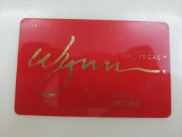 Wynn Las Vegas,design Not Very Clear - Cartes De Casino