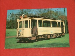 BRUXELLES  -  Tram  -  Motrice 1295 à Châssis Embouti (1935) - Vervoer (openbaar)