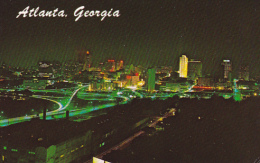 Georgia Atlanta Skyline At Night - Atlanta