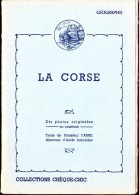 Collection Chèque-Chic - Géographie - La Corse - Learning Cards