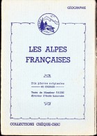 Collection Chèque-Chic - Géographie - Les Alpes Françaises - Learning Cards