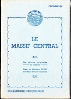 Collection Chèque-Chic - Géographie - Le Massif Central - Fiches Didactiques