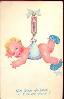 CP Fantasie Fantaisie - Baby Aan Weegschaal - Qui Bien Se Pese - Illustr. B. Mallet - Mallet, B.