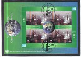 BOX439 FDC FIRST DAY COVER UNO WIEN 2008 MICHL  BLOCK 23  SIEHE ABBILDUNG - Lettres & Documents