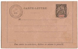 Soudan Lot Entiers Groupe ( X 2 ) Tombouctou 1896 Lettre Cover Stationnery Ganzache - Covers & Documents