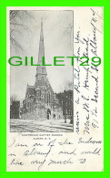 ALBANY, NY - TABERNACLE BAPTIST CHURCH - TRAVEL IN 1906 -  UNDIVIDED BACK -- - Albany