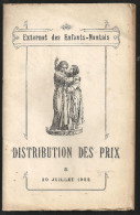 Externat Des Enfants-Nantais (44)  Distribution Des Prix Du 20 Juillet 1922 - Pays De Loire