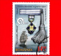 ROMANIA - Usato - 2014 - Navi - Imbarcazioni - Vela - Sail Training Ship Mircea - 14.50 - Used Stamps