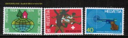 SWITZERLAND    Scott  # 586-8**  VF MINT NH - Unused Stamps