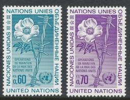 UN Geneva 1975 Michel # 54-55 MNH - Nuevos