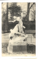 Cp, 87, Limoges, Jeanne D'Orsay, Statue Du "Chene Et Du Roseau", Voyagée 1915 - Limoges