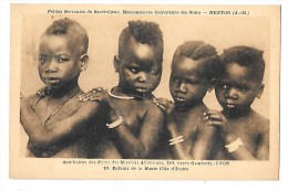 CPA Des Missions Africaines:  Enfants De La Haute Côte D'Ivoire - Non Classés