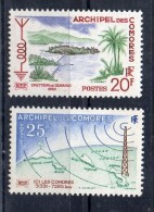 COMORES N°17 Et 18 Neufs Charniere - Used Stamps