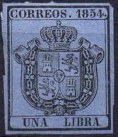 ESPAGNE - 1 L. Service De 1854 Neuf - Service