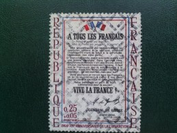 N° 1408 (*)  Oblitération Des Rebuts. Signé. - Used Stamps