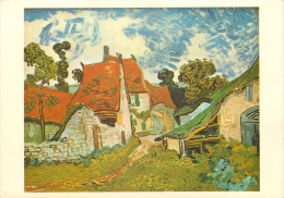 Van Gogh, Vincent  Gade I Auvers Konstmuseum Helsingfors Art Postcard - Malerei & Gemälde
