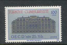 Turkey 1986. Michel # 2754 OECD 50 Years Anniversary. MNH (**) - Ungebraucht