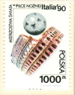 POLAND Perforated Stamp MNH - 1990 – Italien