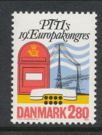 Denmark 1986. Facit # 903. 19th European Congress Post, Telecomunications. MNH (**) - Unused Stamps