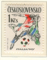 CZECHOSLOVAKIA Perforated Stamp MNH - 1990 – Italien