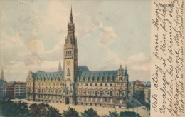 I6012 - Germany (1905) Postcard: Hamburg - Town Hall (Chromo-Lichtdruck Von Knackstedt & Näther, Hamburg 1904) - Mitte