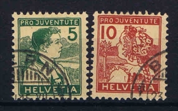 Switserland Schweiz: 1915 Mi 128-129 Used - Used Stamps