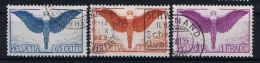 Switserland Schweiz: 1924 Mi 189-191 Used  Airmail - Gebruikt