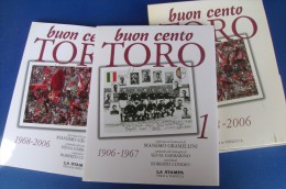 PFX/7 CALCIO - 2 Volumi BUON CENTO TORO 1906-1967 Priuli & Verlucca Ed.2007 - Boeken