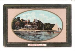 WEST COWES Royal Yacht Squadron CASTLE  Club House Isle Of Wight  USED 1910 POSTCARD - Cowes