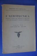 PFX/13 L´AEROTECNICA Notiziario Tecnico V. XV 1935/AVIAZIONE/S.84 SAVOIA MARCHETTI - Aviazione