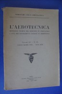 PFX/13 L´AEROTECNICA Notiziario Tecnico V. XV 1935/AVIAZIONE/S.84 SAVOIA MARCHETTI - Luchtvaart