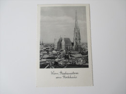 AK Wien, Stephansdom Vom Hochhaus Stempel: 17.3.1933 Der Führer In Wien - Stephansplatz