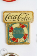 Coca Cola Retro/ Vintage Welcome Aboard - Pin Badge #PLS - Coca-Cola