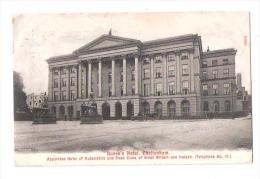 ADVERT ADVERTISING POSTCARD HOTEL OF AUTOMOBILE AND ROAD CLUBS OF GREAT BRITAIN Queens Hotel Cheltenham OLD Postcard - Sonstige & Ohne Zuordnung