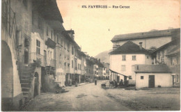 FAVERGES .... RUE CARNOT - Faverges