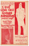 C´est Chic Les Ongs Pantalons (Oxford Bags), Fred Mélé, Craven, Jacques Charles, Pearly, Randall Illustrateur De Valerio - Zang (solo)