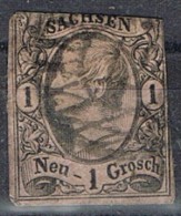 Alemania , Estado SACHSEN, Nummerstempel 12, Num 8 º - Saxony