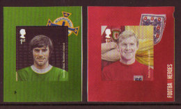 Great Britain  2013  Football Heroes  2 Zegels  Zelfklevend   Postfris/mnh/neuf - Ungebraucht