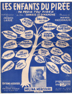 Les Enfants Du Pirée, Jacques Larue, Manos Hadjidakis, Melina Mercouri, Dalida, Luis Mariano, Gloria Lasso, Barclay - Vocals