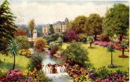 SALMON ART CARD - CARRUTHERS - 4197 - THE PLEASURE GARDENS, BOURNEMOUTH - Bournemouth (until 1972)