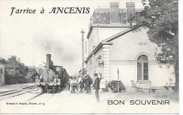 J'arrive à ANCENIS - Bon Souvenir - TRAIN - Ancenis