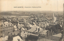 SAINT QUENTIN PANORAMA FAUBOURG D'ISLE - Saint Quentin