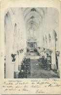 Diest :  Intérieur église      (  Geschreven  1904 Met  Zegel  ) - Diest