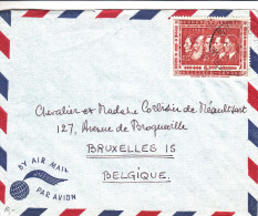 Familles Royales - Rois De Belgique - Congo Belge - Lettre De 1958 - Oblitération Bukavu - Exp Vers La Belgique - Briefe U. Dokumente